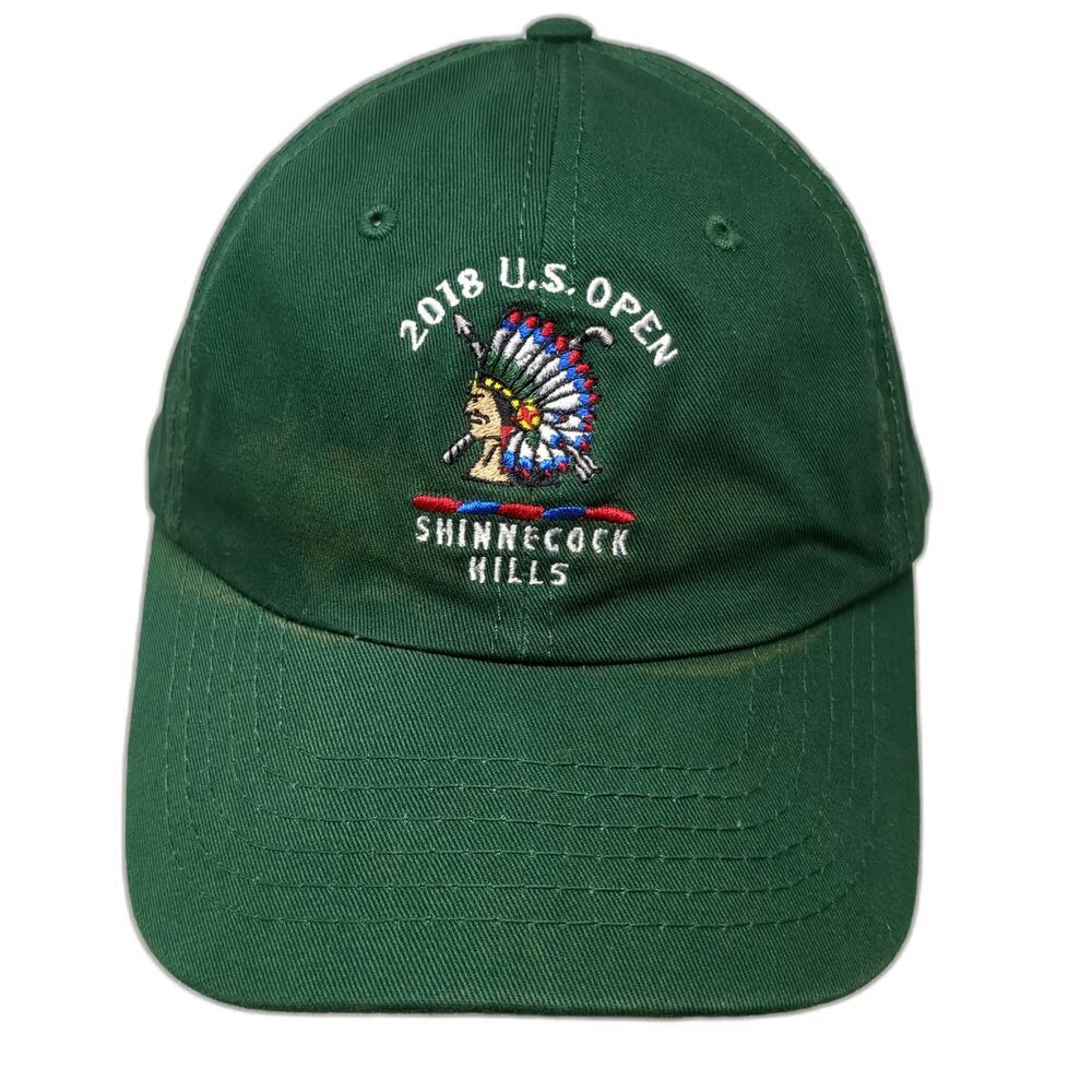 USGA Baseball Cap Green One Size 2018 US Open Shinnecock Hills Member Golf Hat